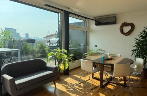 Favoriten Apartment | Luxus Penthouse mit Wellness-Oase und Panoramaausblick über Wien Süd