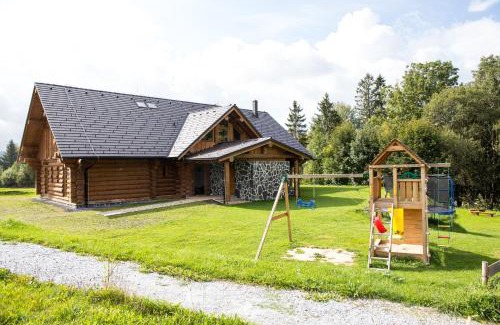 Frymburk House | Luxusní srub až 24 lůžek - Sruby-lipno