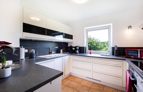 Gemunden Apartment | MaarChalet vacation apartment - 4-bed vacation apartment shower/WC, infrared cabin