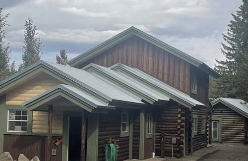 Island Park Cabin | Mack's Inn, Island Park Cabin on Henry's Fork River. River access.
