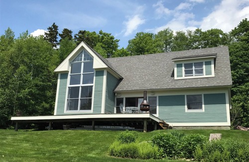 Waitsfield House | Mad River Valley - Beautiful 4 BR home with stunning views of slopes