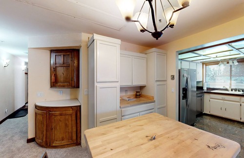 Incline Village Condo | Magical wilderness condo with private balcony, open layout, partial AC, & W/D