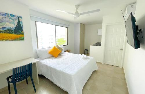 Monteria Apartment | Magico Apartaestudio con Piscina 1 Habitacion PR56A