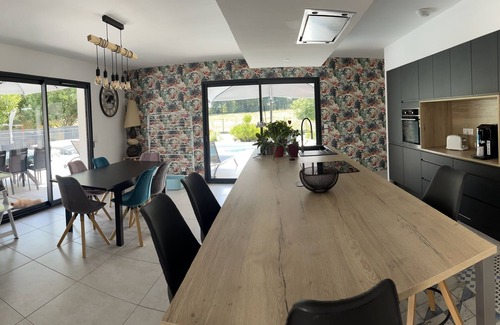 Saint-Geours-de-Maremne Villa | Magnifique Villa Avec Piscine à 20 min de Hossegor