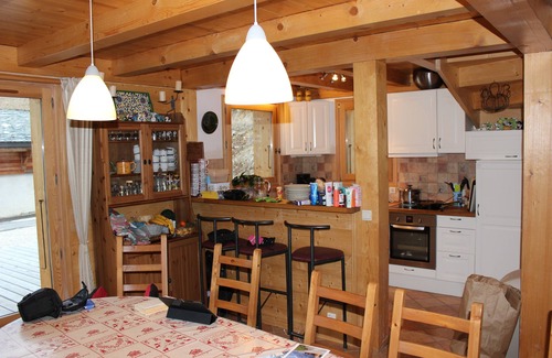 Saint-Nicolas-de-Veroce Ski Chalet | Magnificent chalet with luxury features for 9 people - incredible view