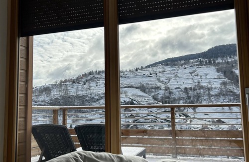 La Bresse Ski Chalet | Magnificent 4-star apartment with sauna and terrace in chalet