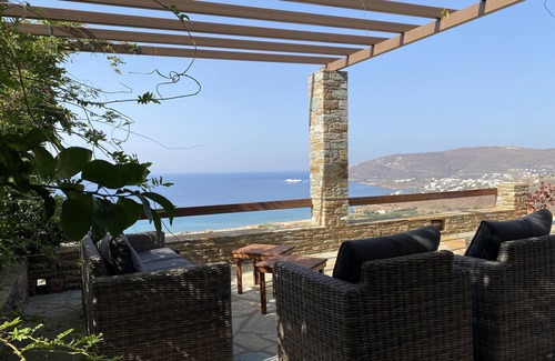 Gavrio Villa | Magnificent Andros Villa | Private Pool & Breathtaking Panoramic Sea View *-10%*