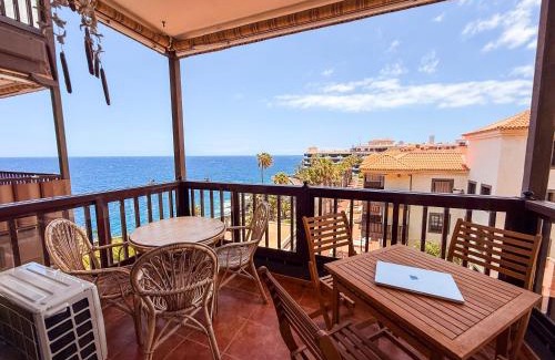 Arona Apartment | Magnificent Balcon with Sea and Pool View