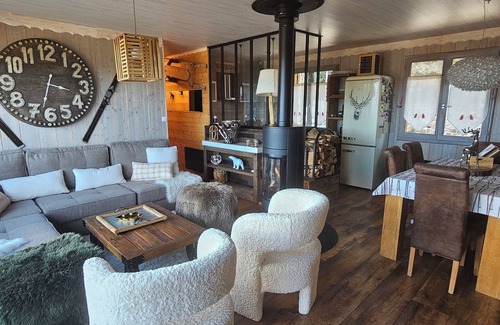 Les Angles Ski Chalet | Magnificent CHALET in the heart of the resort of Les Angles, EXCEPTIONAL VIEW.wifi.SPA