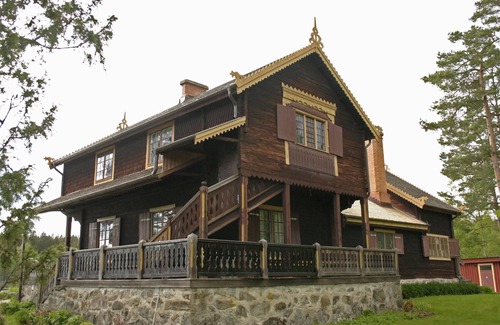 Kyrkhult House | Magnificent Cultural House by the lake. In the heart of a magnificent nature reserve