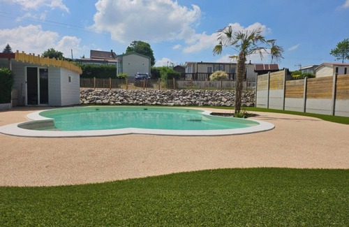 Aix-en-Ergny House | Magnificent Mobile Home 40m2 2h s garden swimming pool