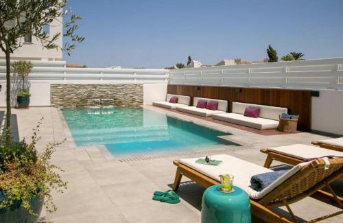 Pernera Villa | Magnificent Protaras Villa Villa Chelsea 3 Bedrooms Private Outdoor Pool And Hot Tub Furnished Sun Terrace Shaded Furnished Terrace Bbq