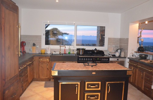 Marine de Saint Ambroggio Villa | Magnificent sea view, small cove at 50m, beaches and shops on foot