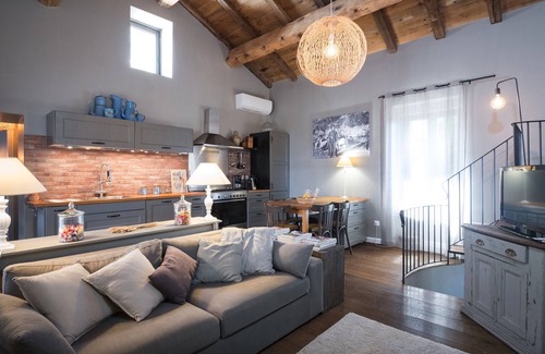 Fozzano House | Magnificent sheepfold, swimming pool and sea view in Fozzano