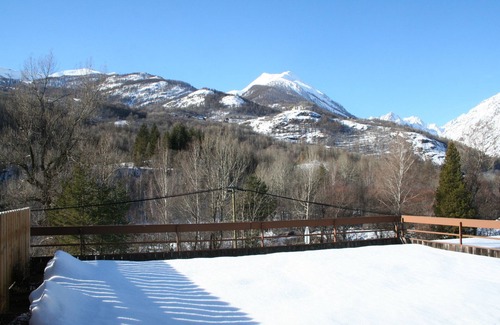 Vallouise Ski Chalet | MAGNIFICENT TERRACE FULL SOUTH WITH VIEW ON THE HEIGHTS FOR THIS CHALET MITOYE