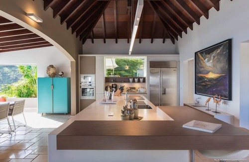 Vitet House | Magnificent Villa Acamar in Toiny, Pool, Sea View