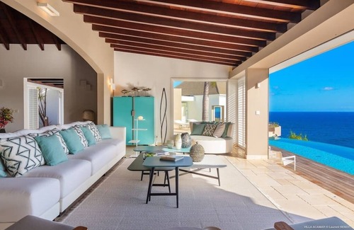 Vitet House | Magnificent Villa Acamar in Toiny, Pool, Sea View