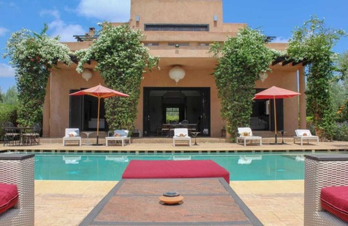 Ait Hamid Villa | Magnificent villa with breathtaking views of the Atlas and 15 minutes from the center.