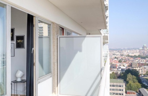 Sint-Jans-Molenbeek Apartment | Magnifique Appartement 1 chambre vue surplombant Bruxelles