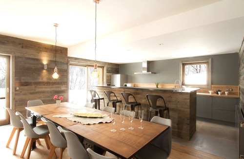 Huez-en-Oisans Ski Chalet | Magnifique chalet mitoyen, Bain à Remous