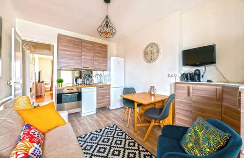 Enghien-les-Bains Apartment | Magnifique F2 centre-ville 12 min Paris - 4 pers.