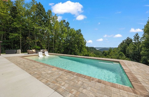 Silver Point Cabin | Magnolia Mountain Escape: Safari Tent Glamping with Heated Pool & Hot Tub & A/C