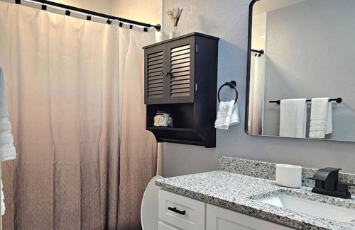 Southside House | Magnolia Village Master Bedroom