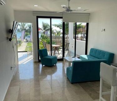 Mahahual Apartment | Mahaguay - Bello dto frente al mar