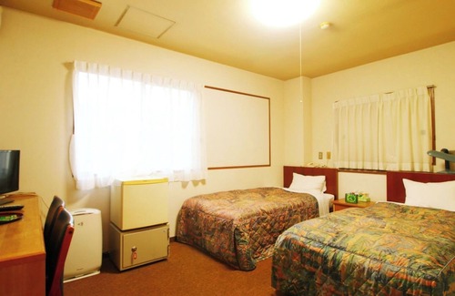 Uwamachi Hotel | Main building Twin room Room only Checkin until/Fukushima Fukushima