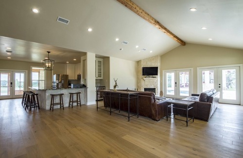 Pipe Creek House | Main Lodge at Rancho Madrono with Pool & Pavilion