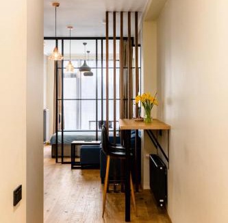 Vidzeme Suburb Apartment | Main Street Lounge - terrace, free P, self check-in