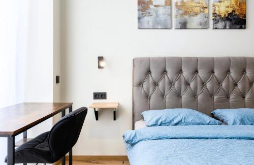 Vidzeme Suburb Apartment | Main Street Lounge - terrace, free P, self check-in
