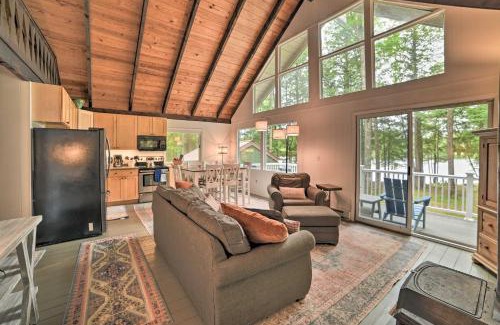 Lake Arrowhead House | Maine Fall Foliage Lakefront Home in Limerick!