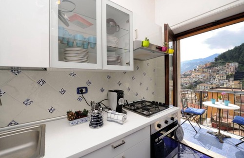 Maiori Apartment | MAIORI "Reginella" house with terraces & sea view