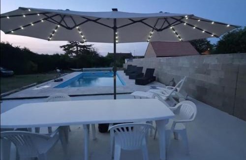 Saint-Georges-sur-Arnon House | Maison 12 pers avec piscine "le domaine d'Ayden"