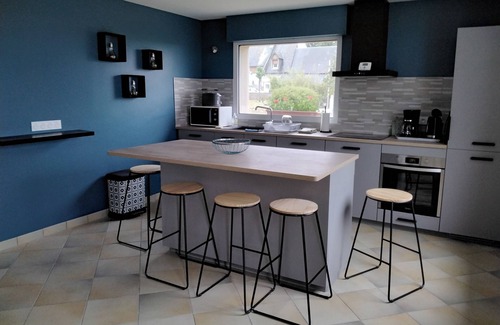 Huisnes-sur-Mer House | Maison 8 personnes, vue sur le Mont Saint Michel