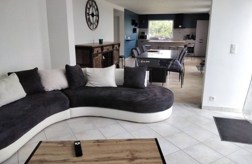 Huisnes-sur-Mer House | Maison 8 personnes, vue sur le Mont Saint Michel