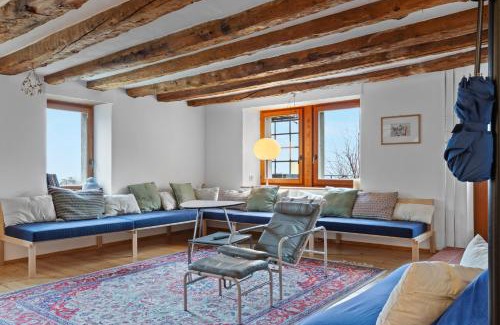 Venthone House | Maison 9 personnes a Venthône, sauna et vue