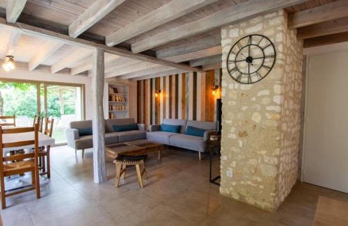 Agonac House | Maison Authentique avec Piscine, Étang Privatif et Confort Moderne en Dordogne - FR-1-616-332