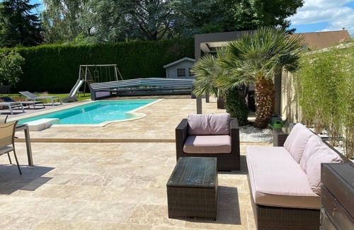 Arnouville-les-Mantes House | Maison Avec Piscine 3,5x7x1,2m et Jardin, 45min Paris