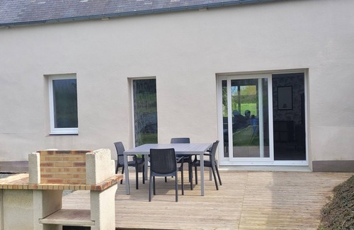 Creances House | Maison Avec Jardin Dans Environnement Calme à 5' de la Plage