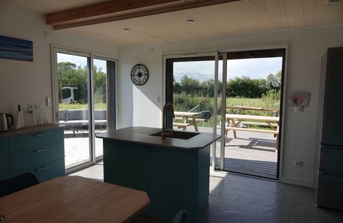 Les Conches House | Maison Bois ,les Conches 10 Pers. Proche Plage ,spot Surf , Forêt ,piste Vélo