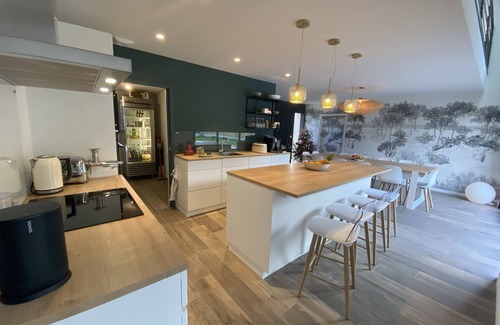 Penestin House | Maison Bord de Mer, Piscine Naturelle Chauffée, spa
