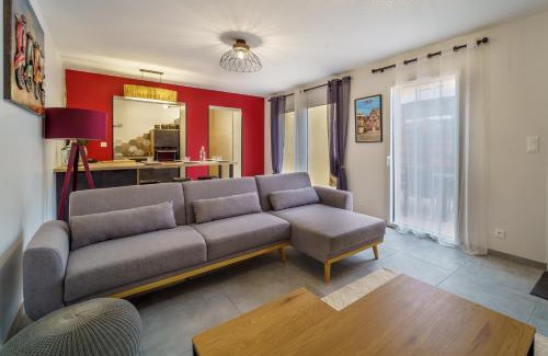 Jouvence House | Maison calme avec terrasse garage centre-ville B