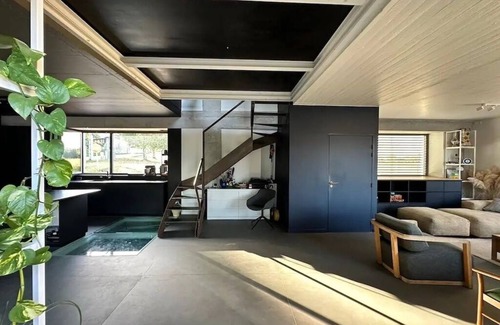 Pressins House | Maison Campagne Pisé Architecte Loft Contemporain
