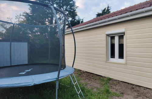 Oye-Plage House | Maison Chalet Avec Jardin, Plage à Pied Proche du Spot de Kitesurf des Hemmes