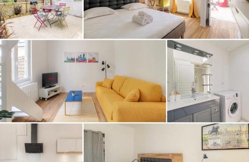 Vancia - Crepieux Apartment | Maison cosy avec terrasse à 15 minutes de Lyon et WIFI