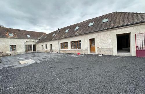 Camblain-l'Abbe Villa | Maison de charme, pierres blanches, SPA Jaccuzi