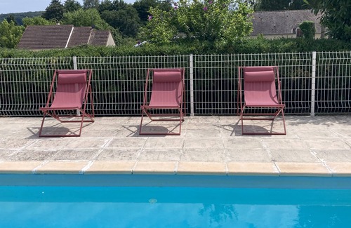 Saint-Mard-de-Reno Cottage | Maison de Vacances Familiale Avec Piscine au Coeur du Perche - 10 Personnes