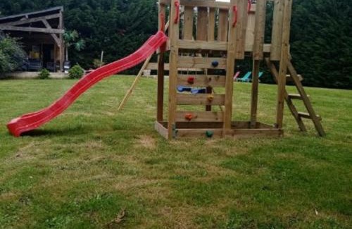 Saint-Paterne-Racan House | Maison de vacances avec piscine chauffée, spa, aire de jeux et jardin privatif en Touraine - FR-1-381-286